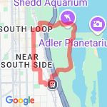 Morning Run route map