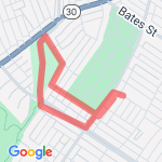 christy no trail route map