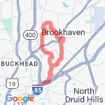 last long run route map