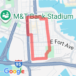 Short loop route map