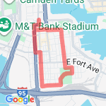 Modified Short Loop route map