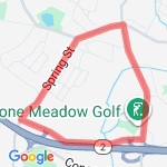 Lexington  route map