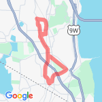 The old stomping grounds route map