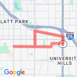 natural foods run route map