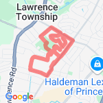 mini Med 5k route map