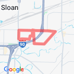 Credit union run route map