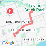 Run home from work route map