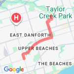 Run to work from home route map