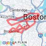 20 mile Hell Jaunt route map