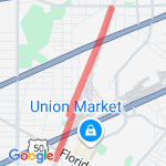 Tuesday/Thursday Work route map