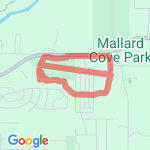 Temple's Backyard Route route map