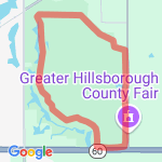 Sydney Dover Trails route map