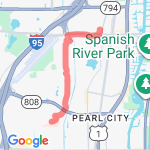 boca hospital route map