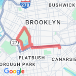 WRK AN DEDICATION route map