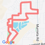 5 mile loop menifee route map