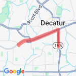 Thursday Easy Route route map