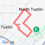 5 miles route map