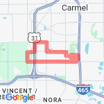 Caramel, Indy route map