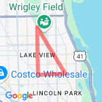 Racine/ Clark route map