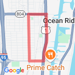 Seacrest-US1 Square route map