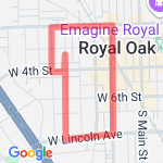 Quick Run route map