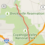 10 mile towpath route map