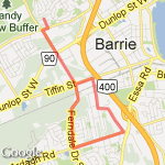 Ferndale 8. route map