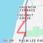 Country Club/Gasparilla route map