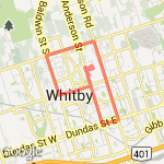 Dundas Route route map