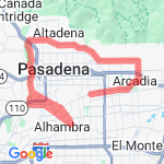 Marathon 1 route map