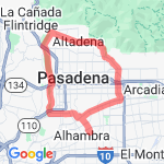 22.5 miler route map