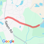 Dam neck route map