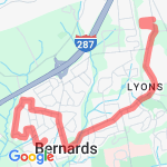 6 mile route map