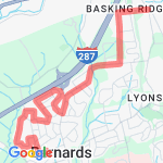 6 mile route map