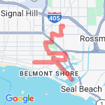 9mi Yatch club to La Fitness route map