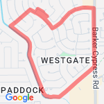 creek loop1 route map