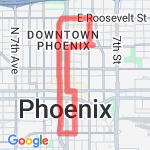 3 Mile Alternate route map