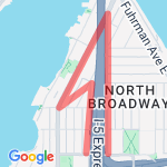 Warm up run route map