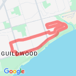 2.96 Miles route map