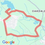 7.4 Miles  route map