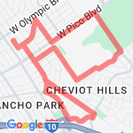 5 mile park route route map