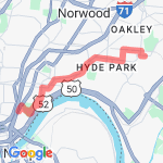 Flying Pig Zones 2 & 3 12.5M Loop route map