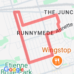 local 5k run route map