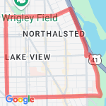 Lakeshore Wed route map
