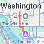 Cherry Blossoms route map