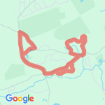 7.0 mile loop no hills route map