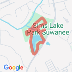 Walking Sim Lake route map
