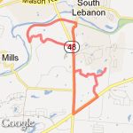7.5 Miler route map