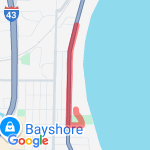 klode to cul de sec route map