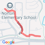 Ryan Kirkhart's Great Day to Walk to School! route map